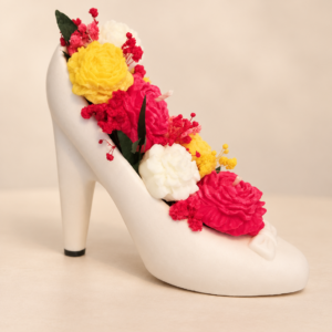Chaussure fleurie