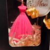 Bougie robe parfumée