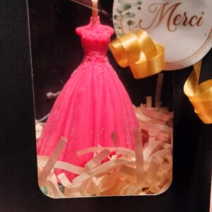Bougie robe parfumée