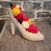 Chaussure fleurie
