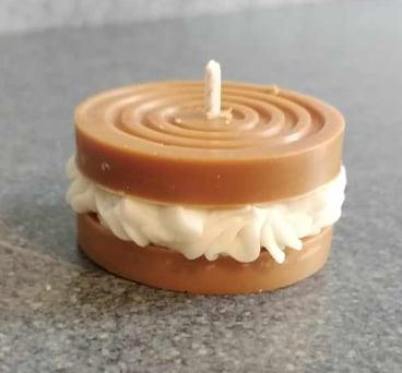 Bougie macaron Bougie macaron