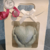 Bougie coeur / main