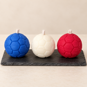 Bougie ballon Coupe du monde — Trio Bleu Blanc Rouge